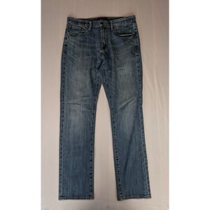 Lucky Brand 410 Athletic Fit Candiani Denim Mens 31x32 Stretch Medium Wash